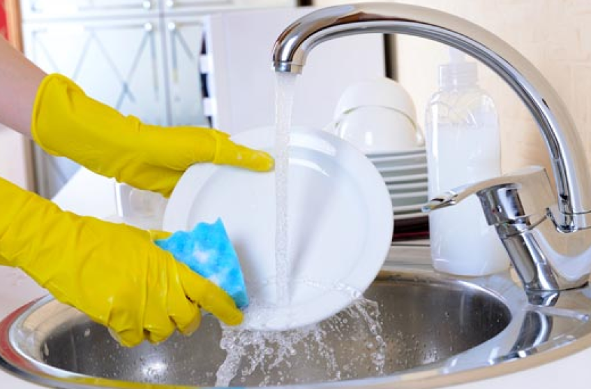 How Much Important Is Washing Dishes In Hot Water?